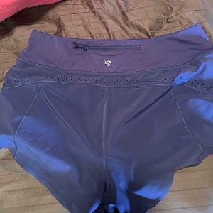 Purple athleta shorts